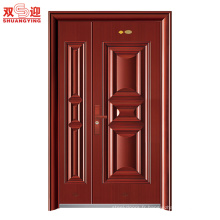 Chine fournisseurs d&#39;appartements de construction résidentiel double luxe portes d&#39;entrée en acier inoxydable